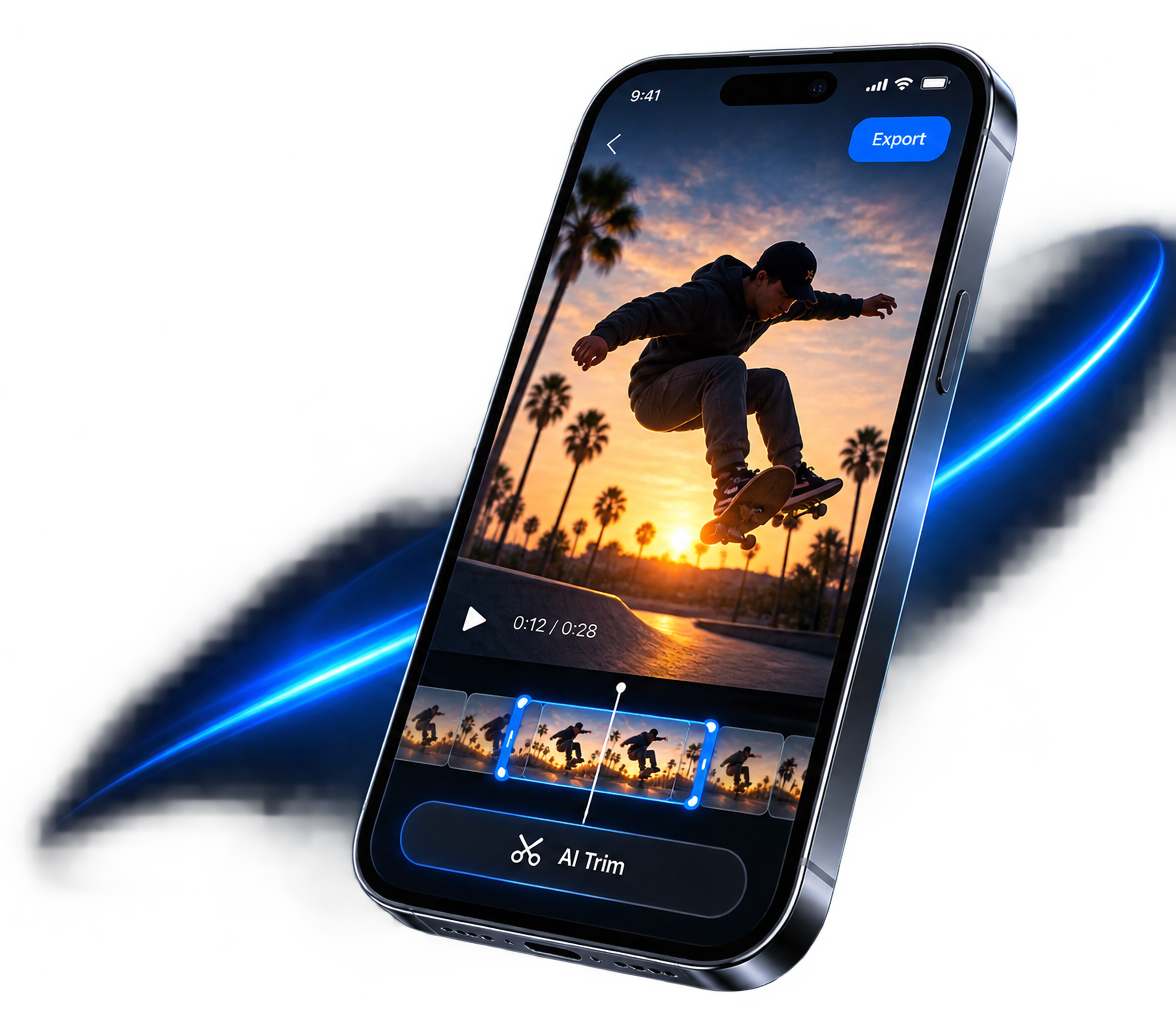 AdCut AI Video Editor — AI Trim