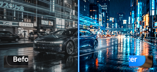 Marcus T. AdCut AI before and after video comparison